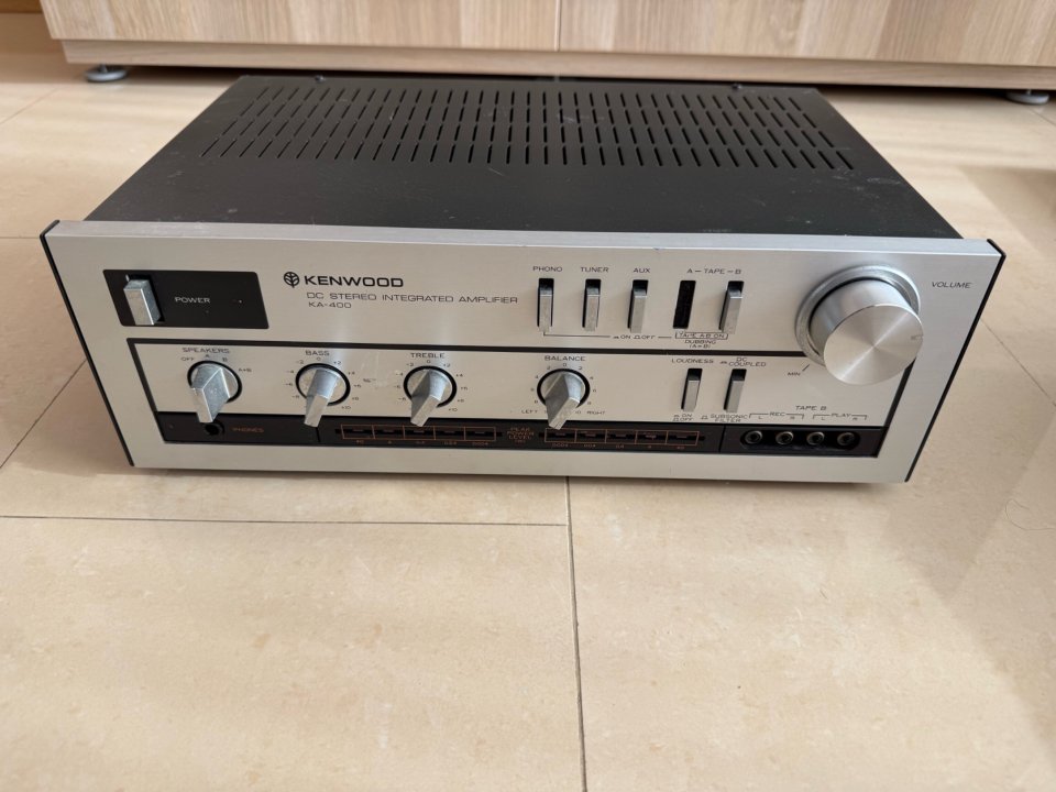 Amplificador Kenwood KA-400 Vintage Hi-Fi de segunda mano · Foto 1 de 9 · Pontevedra · 149 €