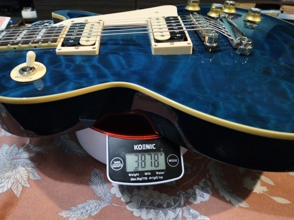 Edwards lps125 con Gibson 498t y 490r