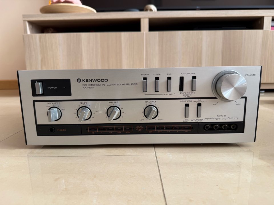 Amplificador Kenwood KA-400 Vintage Hi-Fi de segunda mano · Foto 2 de 9 · Pontevedra · 149 €