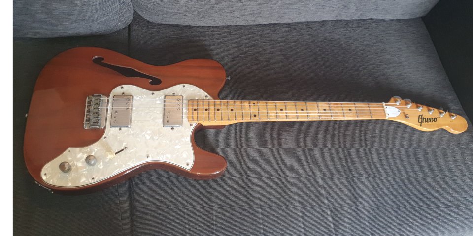 Telecaster Thinline Greco 1973 - Japon . Video