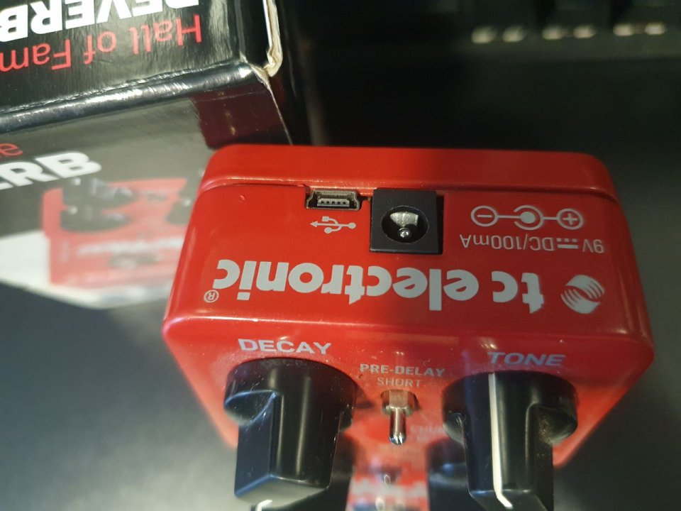 Reverb hall of fame Tc electronic versión 1