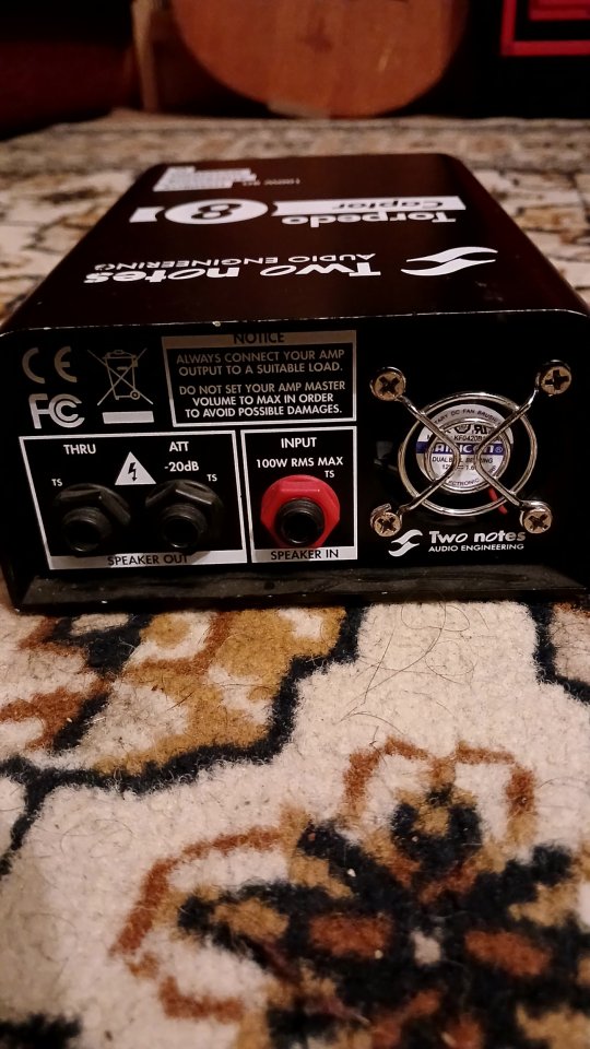 Two notes Torpedo Captor 8