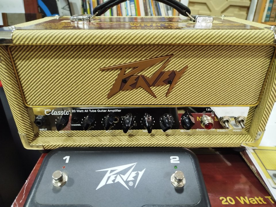 Cabezal Peavey Classic 20 MH a válvulas