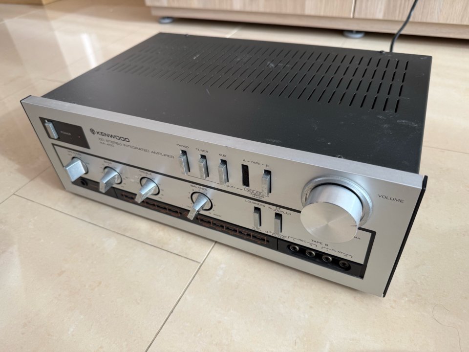 Amplificador Kenwood KA-400 Vintage Hi-Fi de segunda mano · Foto 3 de 9 · Pontevedra · 149 €