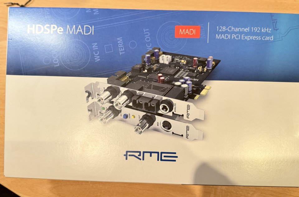 RME HDSPe MADI