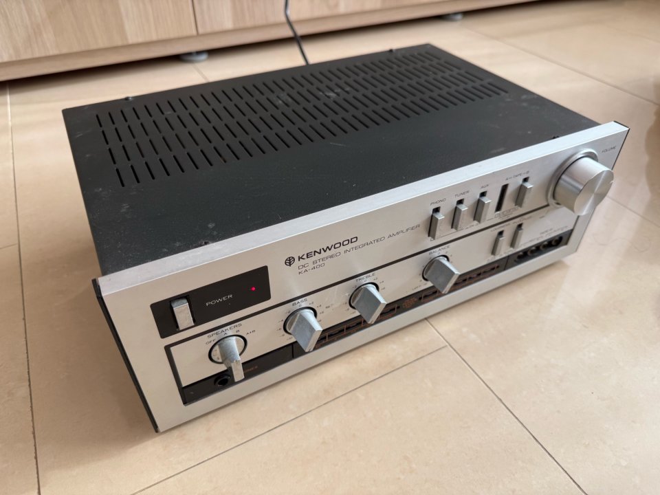Amplificador Kenwood KA-400 Vintage Hi-Fi de segunda mano · Foto 4 de 9 · Pontevedra · 149 €