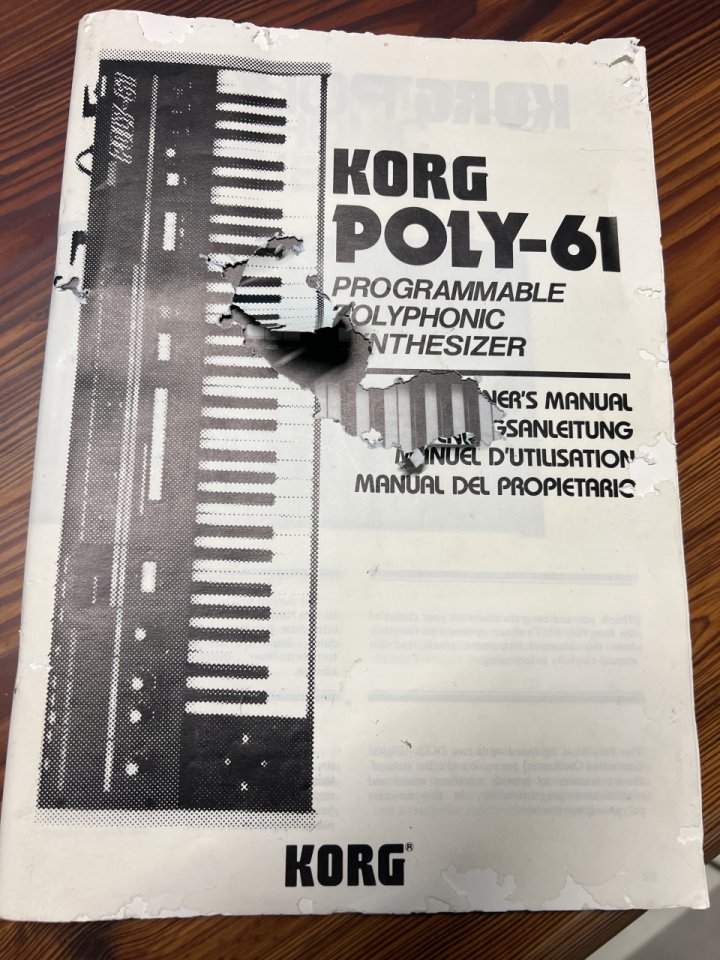 Korg Poly-61M