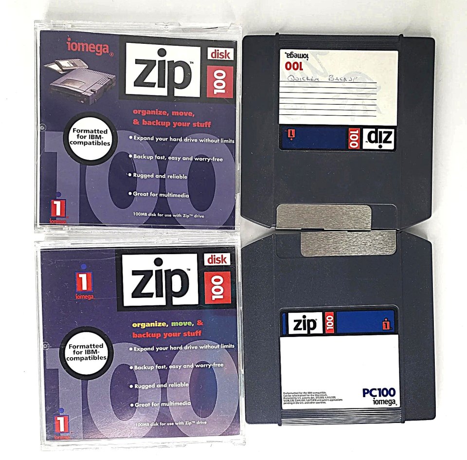 Iomega Zip-100 Disquete