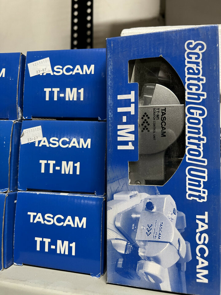 Tascam TT-M1, accesorio para scratch, nuevo precintado