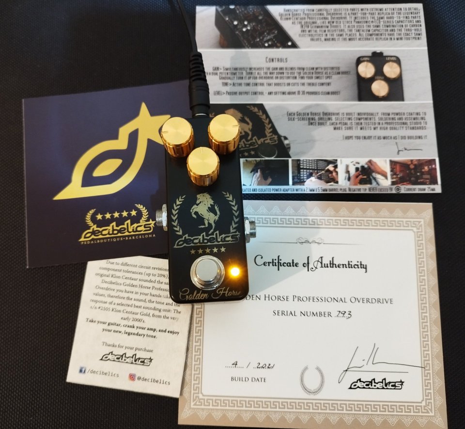 Decibelics Golden Horse