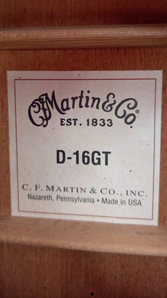 Martin D-16 GT guitarra acústica