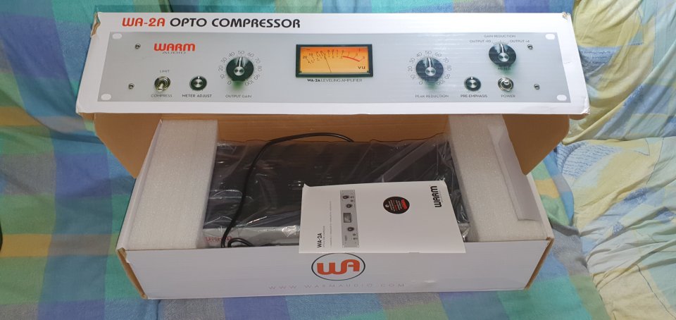 Warm Audio WA 2A Opto Compressor,  NUEVO (sin uso)