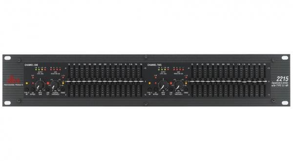 DBX 2215 EQ EQUALIZER Ecualizador grafico de 2 canales de 15 bandas