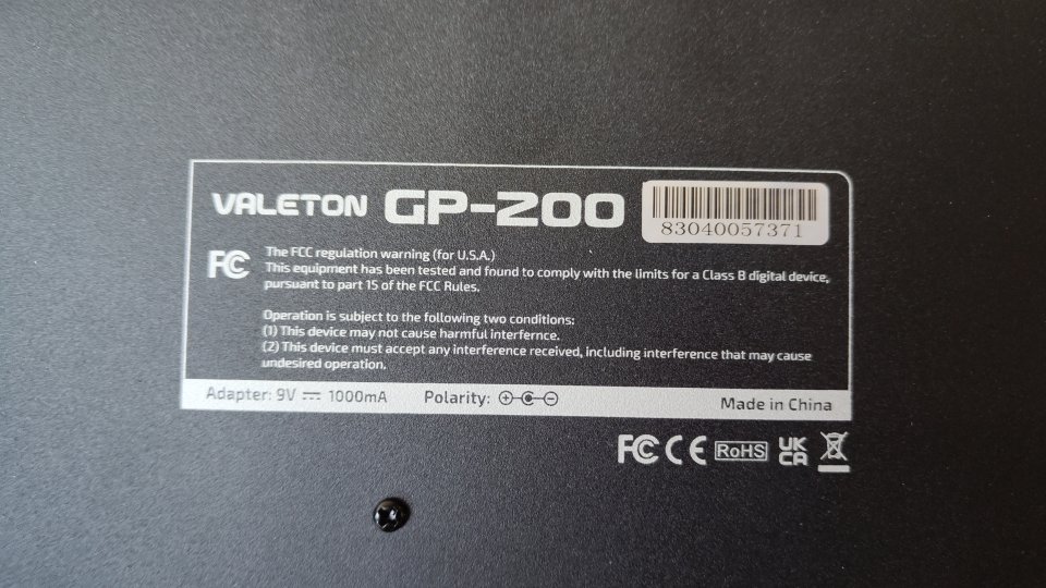 Valeton GP 200 con Bolsa