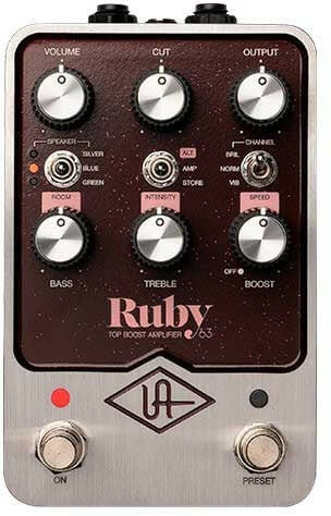 UAFX Ruby '63 - emulador Vox - transformador UA y ENVÍO GRATIS
