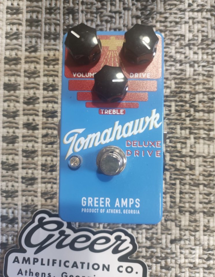 Greer Amps Ghetto Stomp y Tomahauk Deluxe Drive