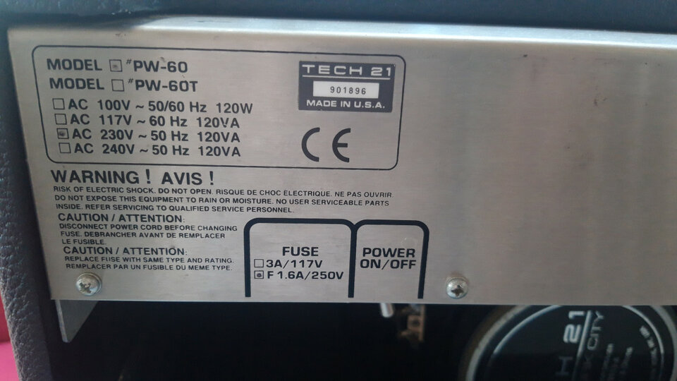 Tech 21 Power Engine 60