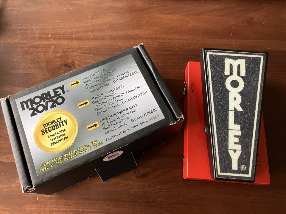 Morley 20/20 lead wah