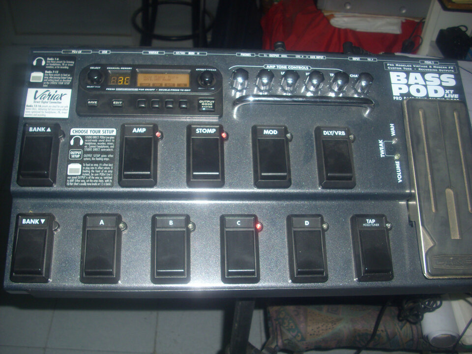 POD XT Live Bass de Line 6