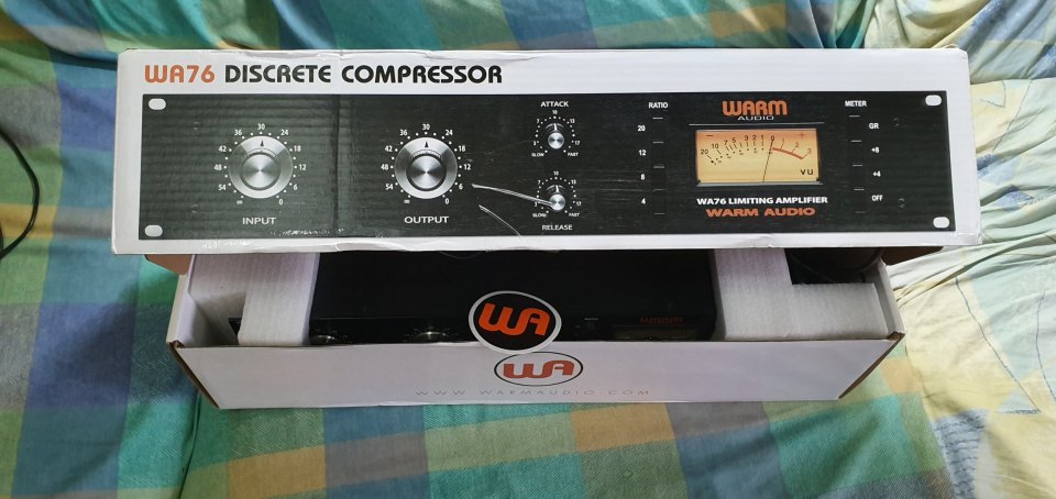 Warm Audio WA76 Compresor FET Como Nuevo