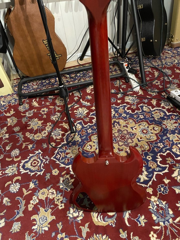 Gibson SG Standard ’61 Maestro USA + Seth Lover PAF de segunda mano · Foto 3 de 3 · Madrid · 1850 €