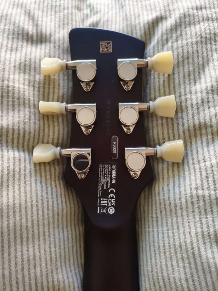 Yamaha Revstar RSS20 Flash Green + Set Bare Knuckle