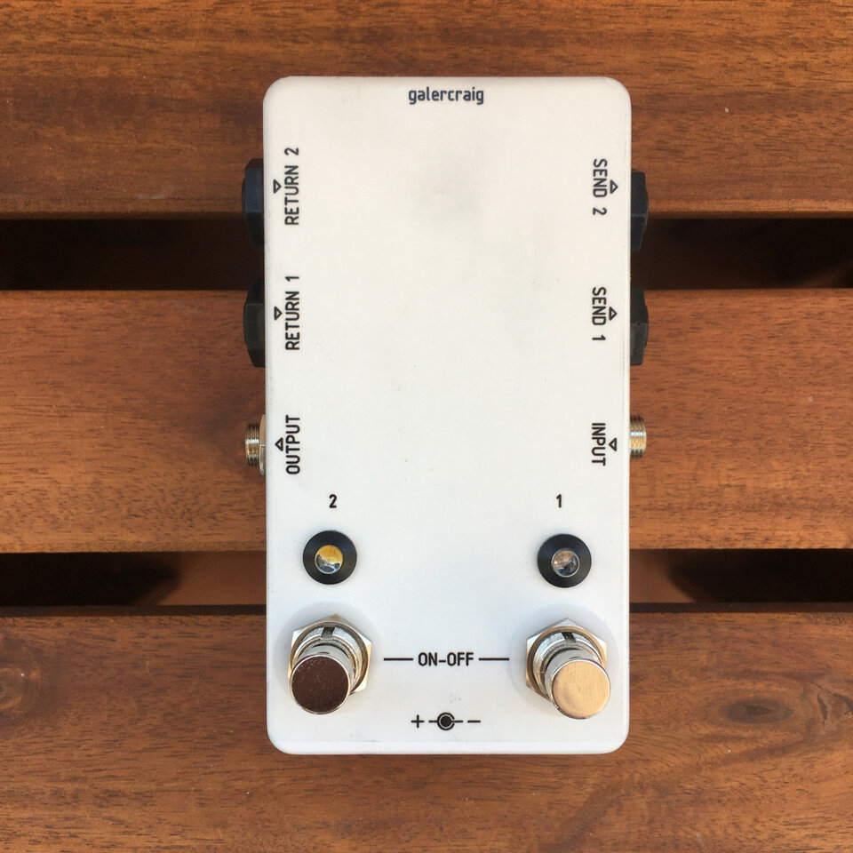 Footswitch, AB, ABY, Switcher, controlador, tap tempo, splitter, patch box