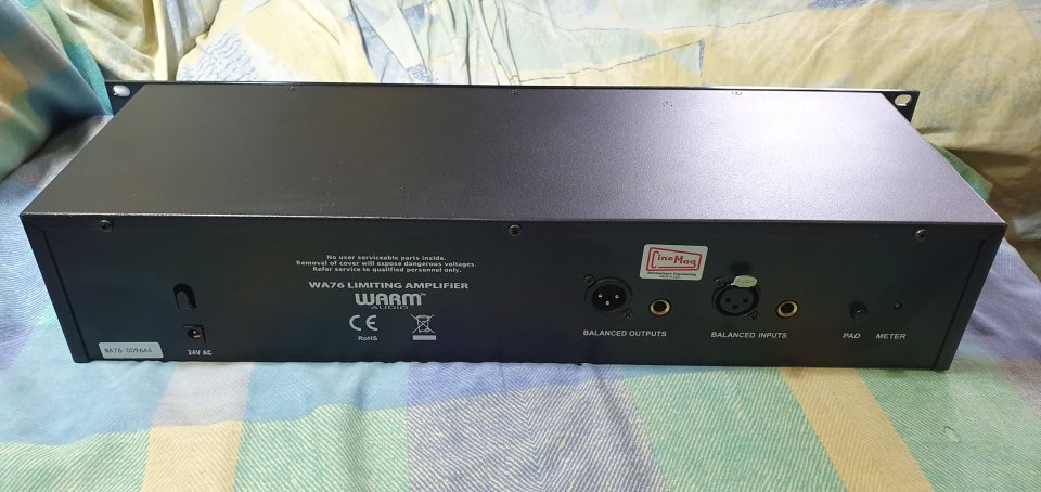 Warm Audio WA76 Compresor FET Como Nuevo
