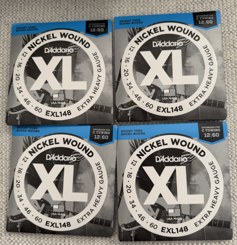 4x D'Addario EXL148 12-60 C Tuning NUEVAS de segunda mano · Foto 1 de 4 · Málaga · 20 €