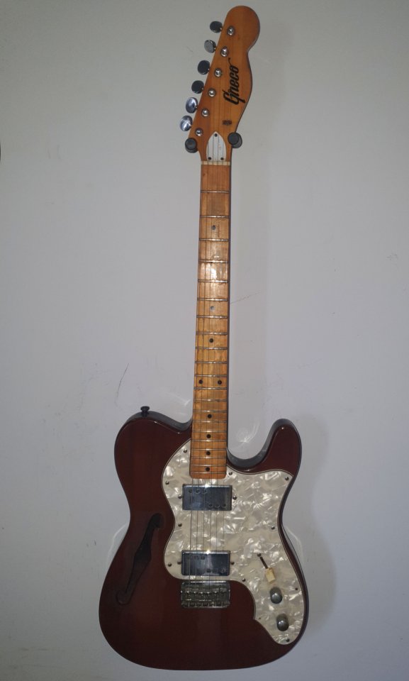Telecaster Thinline Greco 1973 - Japon . Video