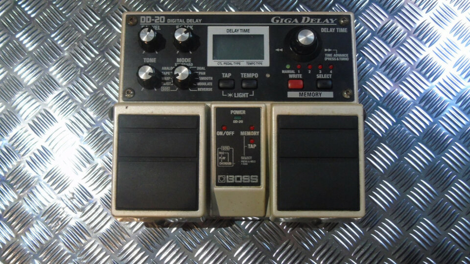 Pedal Boss Giga Delay DD20
