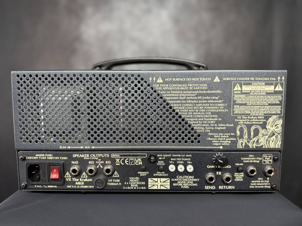 Victory Amplifiers VX Kraken MKII Lunch Box head de segunda mano · Foto 2 de 5 · León · 1050 €
