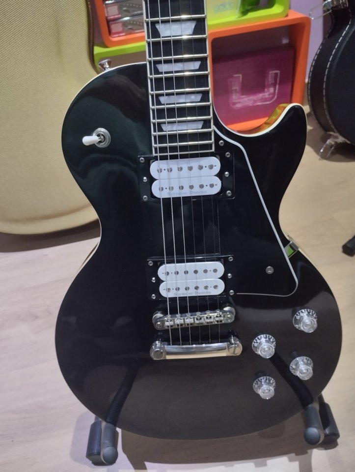 Epiphone Les Paul Modern Graphite Black con SD Hot Rodded