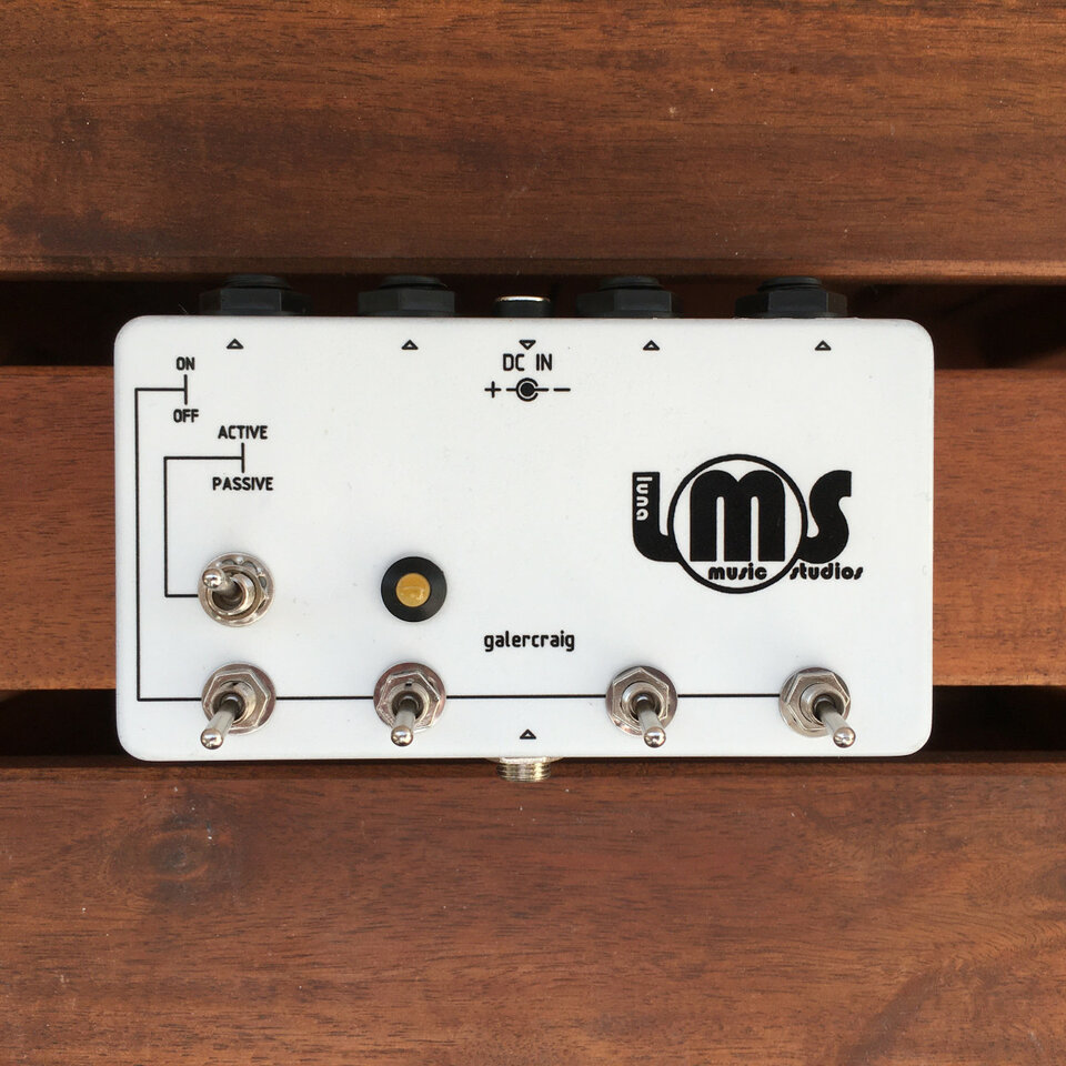 Footswitch, AB, ABY, Switcher, controlador, tap tempo, splitter, patch box