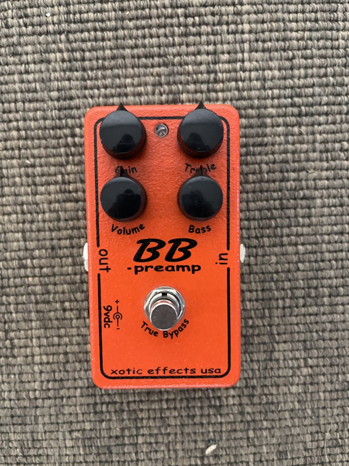 Bb preamp xotic