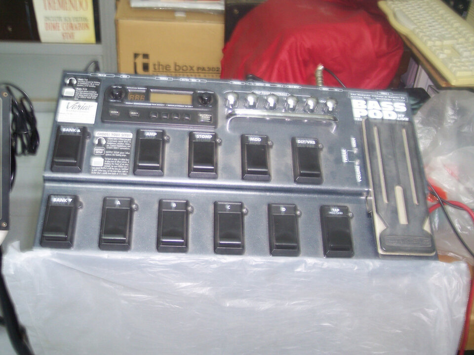 POD XT Live Bass de Line 6