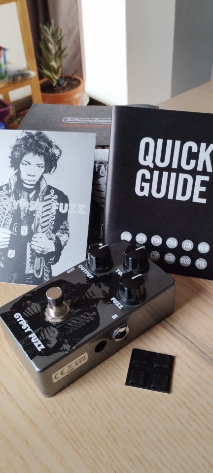 Dunlop JHM8 Jimi Hendrix Gypsy Fuzz Limited Edition