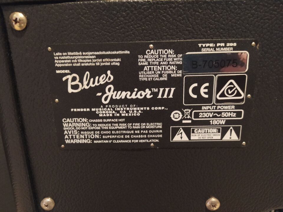 Fender Blues Junior III