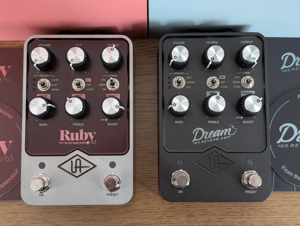 UAD Dream 65 & Ruby 63