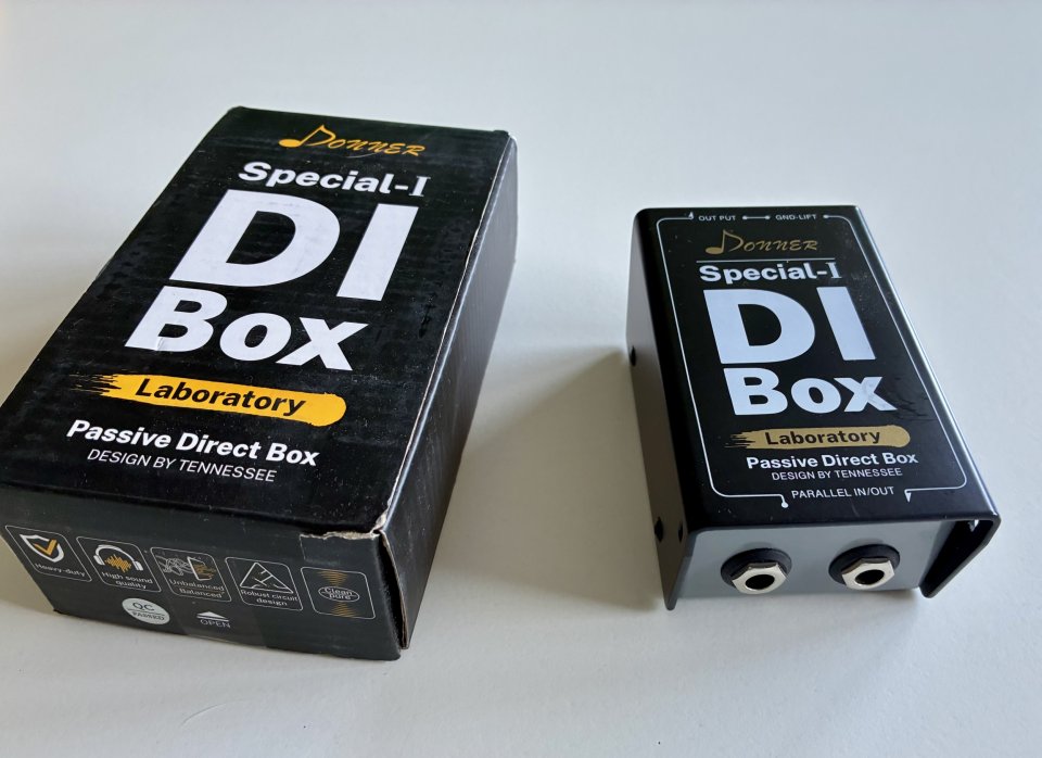 Caja de inyección directa pasiva Donner Special I, DI box de segunda mano · Foto 3 de 5 · Madrid · 16 €