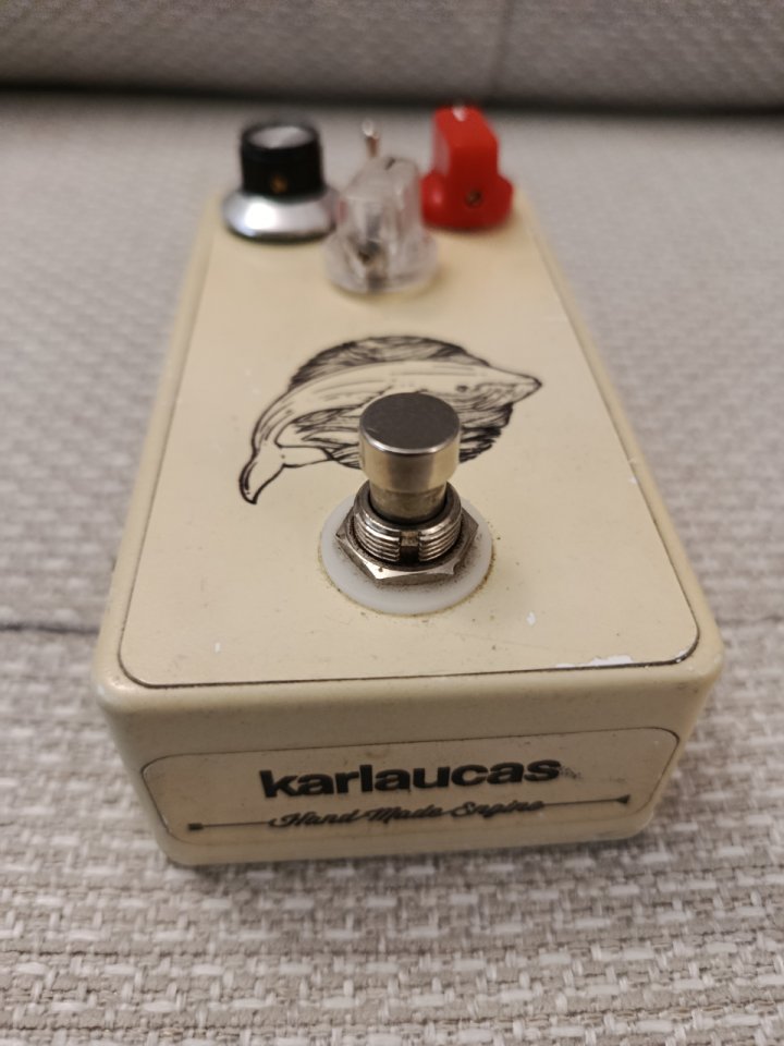Pedal guitarra Karlaukas (TS Clon)