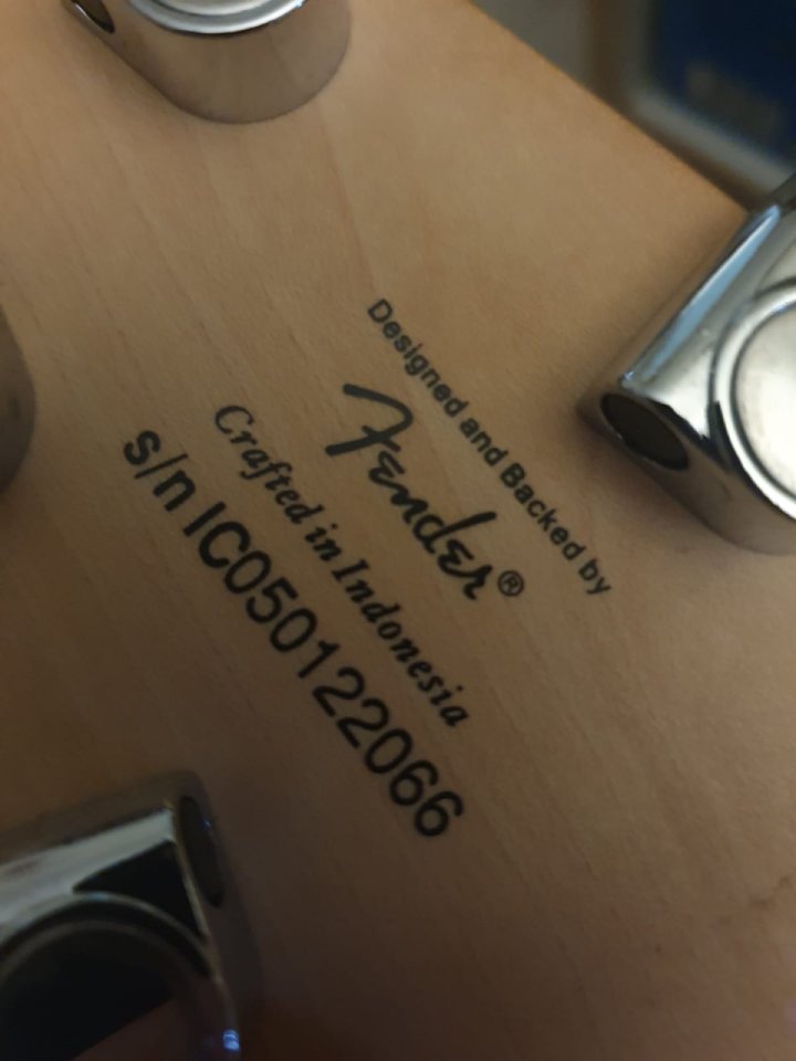 Fender Squier M-80 (2005)– Cuerpo tipo caoba – Excelente estado