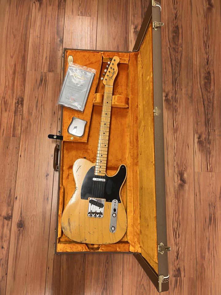 Fender telecaster 52 heavy relic 2003 de segunda mano · Foto 1 de 10 · Barcelona · 3850 €