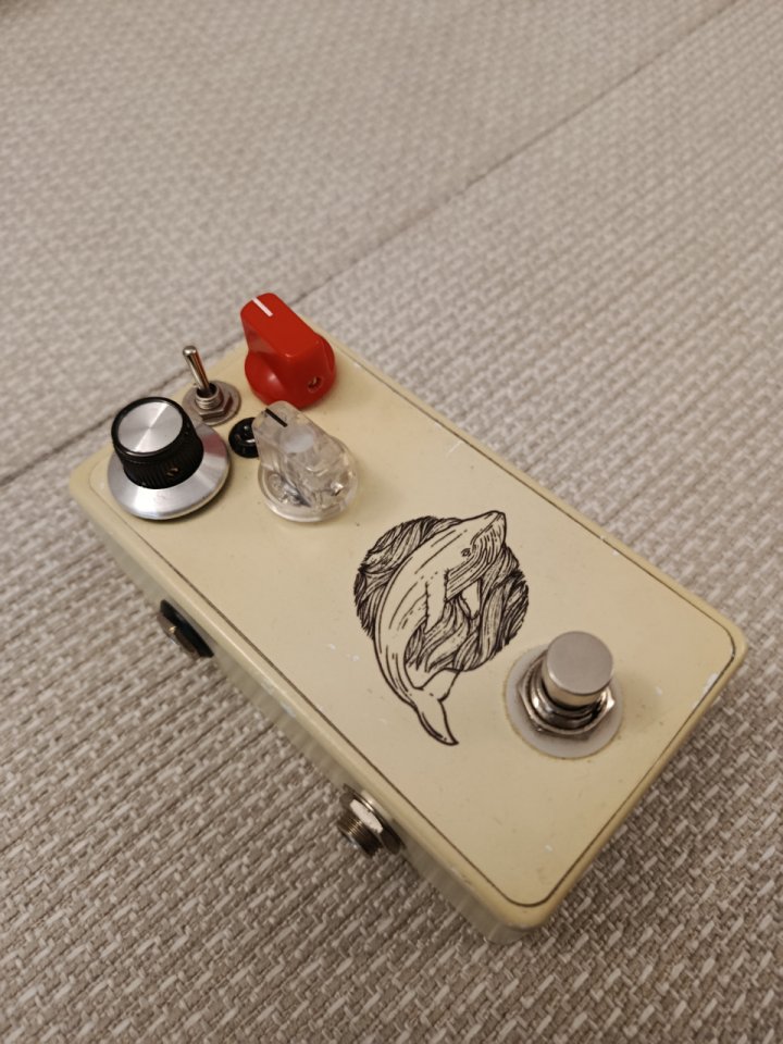 Pedal guitarra Karlaukas (TS Clon)