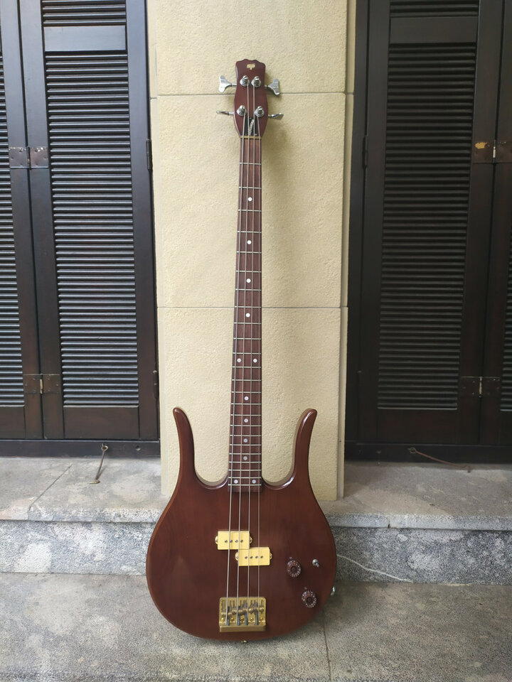 Hondo II Professional Longhorn (tipo Danelectro). Nogal.