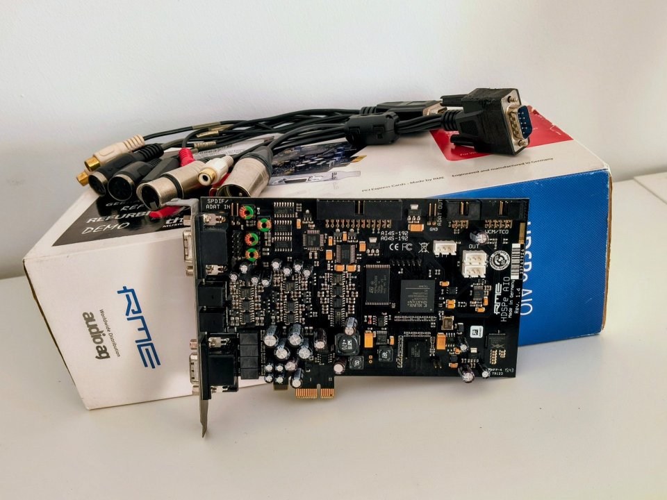 RME hdspe AIO Pci Express de segunda mano · Illes Balears · 300 €