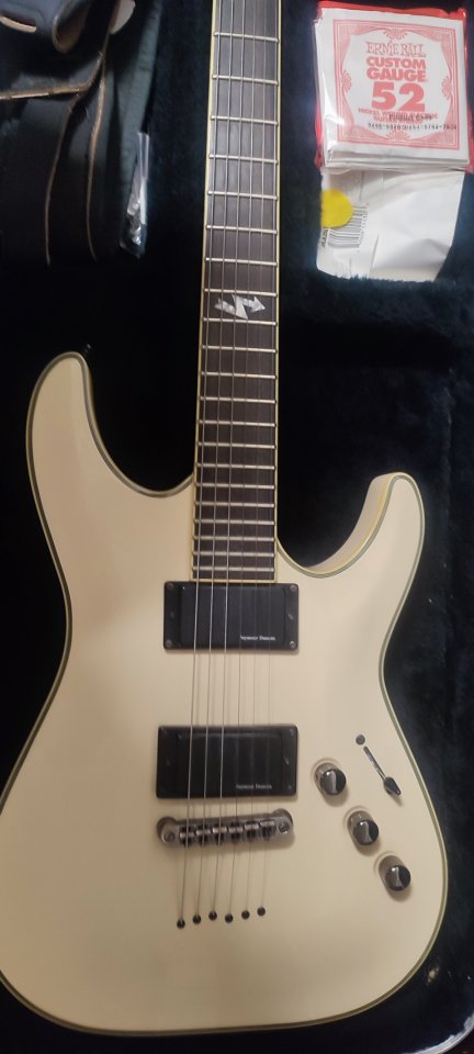 schecter black Jack atx c1