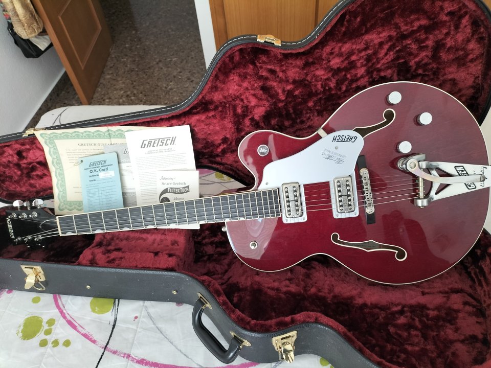 Guitarra eléctrica Gretsch 6119 Chet Atkins Tennessee Rose