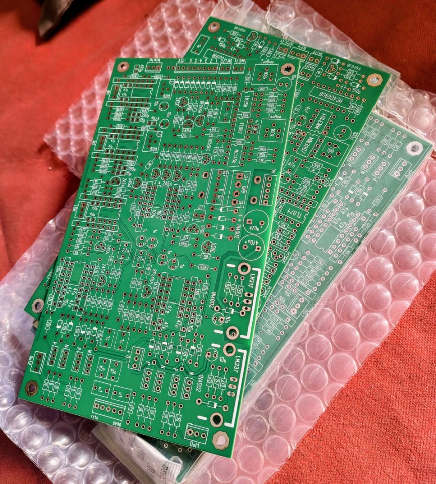 Haible Subtle Chorus PCB's