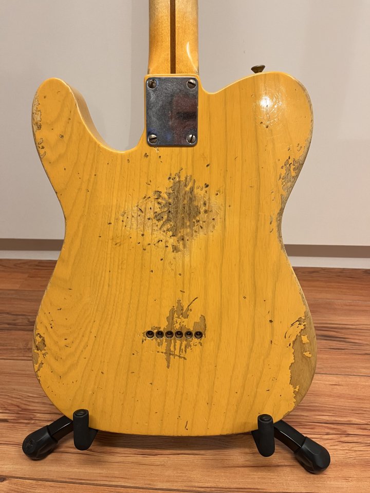 Fender telecaster 52 heavy relic 2003 de segunda mano · Foto 10 de 10 · Barcelona · 3850 €